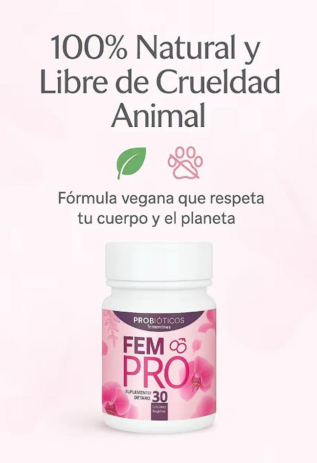 🌸FEMPRO🌸Cuida Y Fortalece Tu Flora Femenina Para Un Bienestar Completo