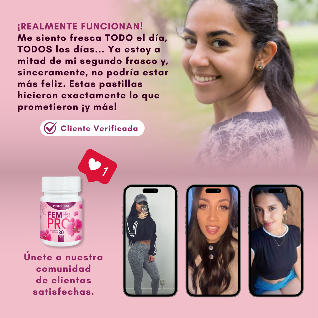 FEMPRO™ - Probióticos para la Mujer